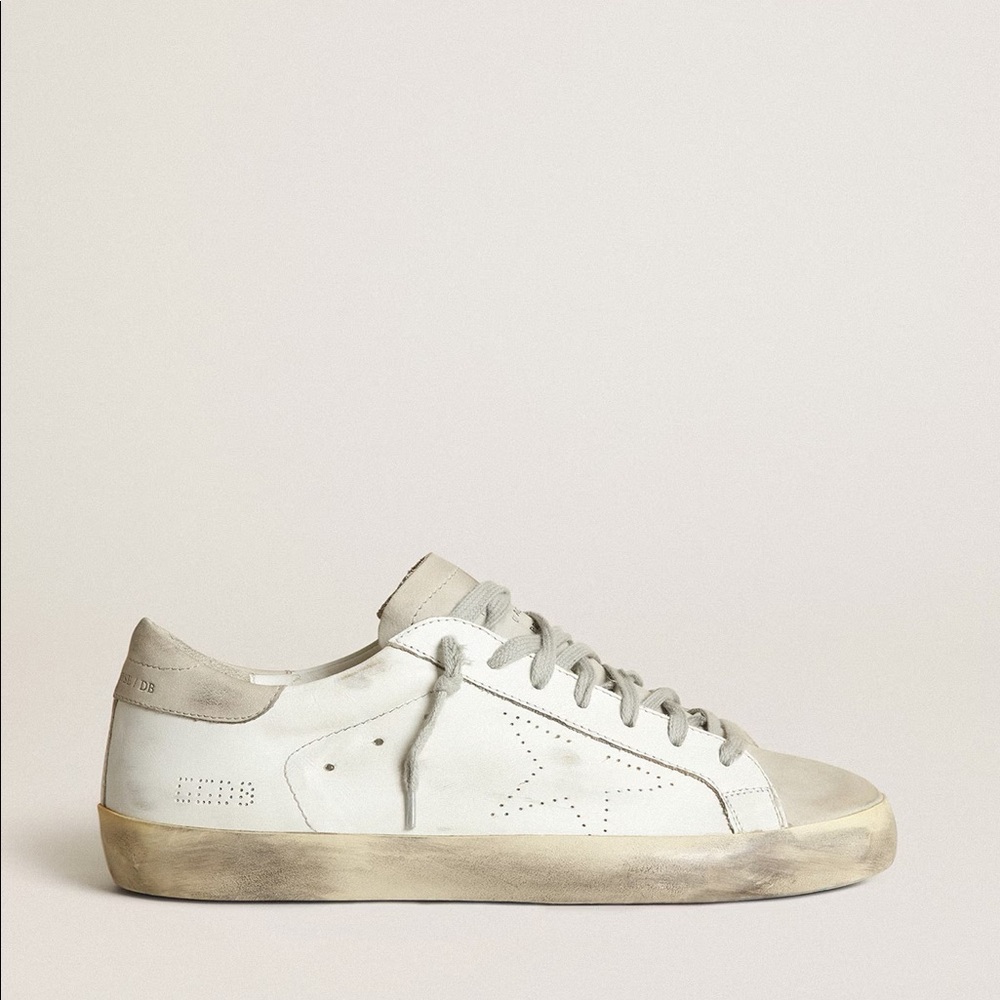 Golden Goose Women's Low Top Superstar sneakers in size 38.